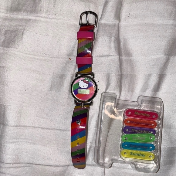 Other - Hello Kitty weekday watch NEEDS BATTERY school kids